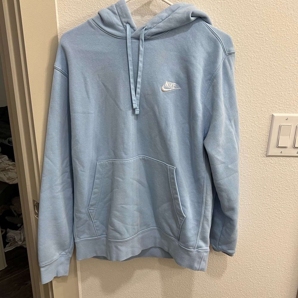 Light Blue Nike Hoodie